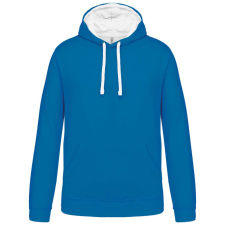 KARIBAN KA446 MEN'S CONTRAST HOODED SWEATSHIRT M munkaruha