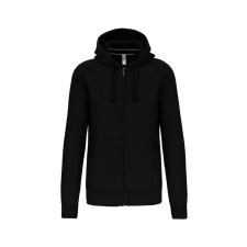 KARIBAN KA454 MEN'S FULL ZIP HOODED SWEATSHIRT 2XL munkaruha