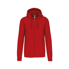 KARIBAN KA454 MEN&#039;S FULL ZIP HOODED SWEATSHIRT 2XL munkaruha