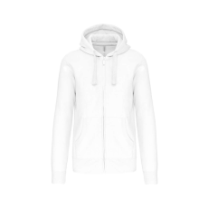KARIBAN KA454 MEN'S FULL ZIP HOODED SWEATSHIRT M