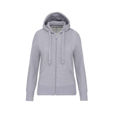 KARIBAN KA464 LADIES' FULL ZIP HOODED SWEATSHIRT S