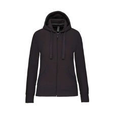 KARIBAN KA464 LADIES&- 039; FULL ZIP HOODED SWEATSHIRT 2XL női pulóver, kardigán