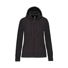 KARIBAN KA464 LADIES&- 039; FULL ZIP HOODED SWEATSHIRT S