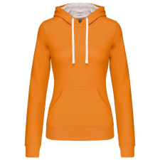 KARIBAN KA465 LADIES’ CONTRAST HOODED SWEATSHIRT 2XL munkaruha