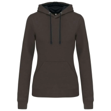 KARIBAN KA465 LADIES’ CONTRAST HOODED SWEATSHIRT M