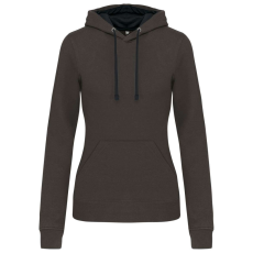 KARIBAN KA465 LADIES’ CONTRAST HOODED SWEATSHIRT XL