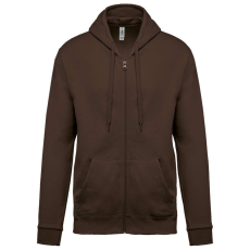 KARIBAN KA479 FULL ZIP HOODED SWEATSHIRT L
