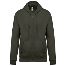 KARIBAN KA479 FULL ZIP HOODED SWEATSHIRT L férfi pulóver, kardigán