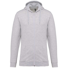 KARIBAN KA479 FULL ZIP HOODED SWEATSHIRT M férfi pulóver, kardigán