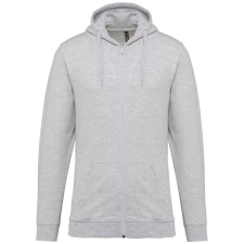 KARIBAN KA479 FULL ZIP HOODED SWEATSHIRT S férfi pulóver, kardigán