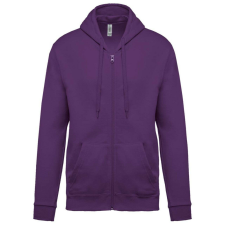 KARIBAN KA479 FULL ZIP HOODED SWEATSHIRT S férfi pulóver, kardigán