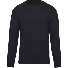 KARIBAN KA480 MEN'S ORGANIC COTTON CREW NECK RAGLAN SLEEVE SWEATSHIRT M