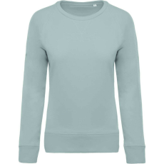 KARIBAN KA481 LADIES’ ORGANIC COTTON CREW NECK RAGLAN SLEEVE SWEATSHIRT M