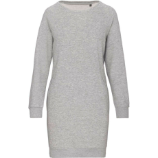KARIBAN KA493 ORGANIC FLEECE LOUNGE DRESS M