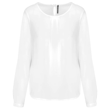 KARIBAN KA5003 LADIES&#039; LONG-SLEEVED CREPE BLOUSE 42 munkaruha