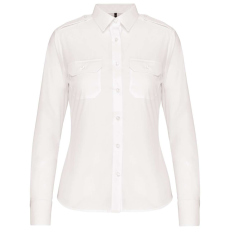 KARIBAN KA506 LADIES’ LONG-SLEEVED PILOT SHIRT S