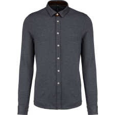 KARIBAN KA507 LONG-SLEEVED JACQUARD KNIT SHIRT XL munkaruha