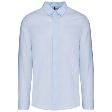 KARIBAN KA513 MEN’S LONG-SLEEVED COTTON POPLIN SHIRT S férfi ing