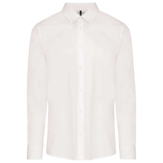 KARIBAN KA513 MEN’S LONG-SLEEVED COTTON POPLIN SHIRT S