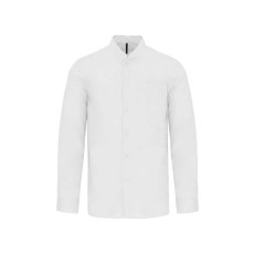 KARIBAN KA515 MEN'S LONG-SLEEVED MANDARIN COLLAR SHIRT S