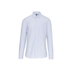 KARIBAN KA516 LONG-SLEEVED WASHED OXFORD COTTON SHIRT 2XL