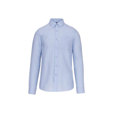 KARIBAN KA516 LONG-SLEEVED WASHED OXFORD COTTON SHIRT M munkaruha
