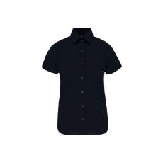KARIBAN KA532 LADIES' SHORT-SLEEVED COTTON/ELASTANE SHIRT L