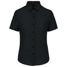 KARIBAN KA536 LADIES&#039; SHORT-SLEEVED OXFORD SHIRT 2XL munkaruha