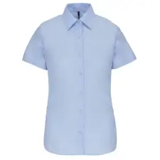 KARIBAN KA536 LADIES' SHORT-SLEEVED OXFORD SHIRT XS munkaruha