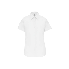 KARIBAN KA536 LADIES' SHORT-SLEEVED OXFORD SHIRT XS