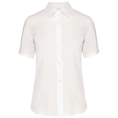 KARIBAN KA540 LADIES' SHORT-SLEEVED NON-IRON SHIRT L
