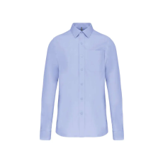 KARIBAN KA541 MEN'S LONG-SLEEVED COTTON POPLIN SHIRT L