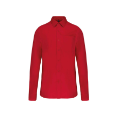 KARIBAN KA541 MEN'S LONG-SLEEVED COTTON POPLIN SHIRT S