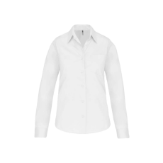 KARIBAN KA542 LADIES' LONG-SLEEVED COTTON POPLIN SHIRT 3XL