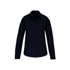 KARIBAN KA542 LADIES&#039; LONG-SLEEVED COTTON POPLIN SHIRT S munkaruha