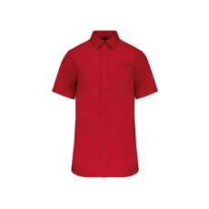 KARIBAN KA543 MEN'S SHORT-SLEEVED COTTON POPLIN SHIRT 3XL