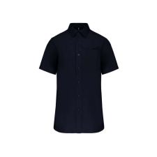 KARIBAN KA543 MEN'S SHORT-SLEEVED COTTON POPLIN SHIRT L munkaruha