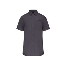 KARIBAN KA543 MEN'S SHORT-SLEEVED COTTON POPLIN SHIRT S munkaruha