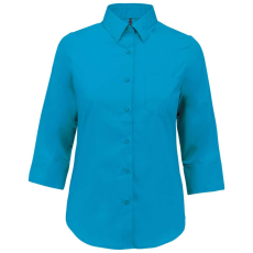 KARIBAN KA558 LADIES' 3/4 SLEEVED SHIRT S