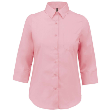 KARIBAN KA558 LADIES&- 039; 3/4 SLEEVED SHIRT 4XL