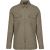 KARIBAN KA590 MEN&- 039;S LONG-SLEEVED SAFARI SHIRT M