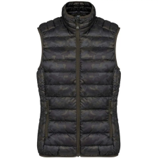 KARIBAN KA6114 LADIES' LIGHTWEIGHT SLEEVELESS FAKE DOWN JACKET S