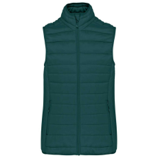 KARIBAN KA6114 LADIES&- 039; LIGHTWEIGHT SLEEVELESS FAKE DOWN JACKET M
