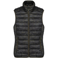 KARIBAN KA6114 LADIES&- 039; LIGHTWEIGHT SLEEVELESS FAKE DOWN JACKET M