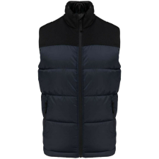 KARIBAN KA6162 UNISEX BI-TONE PADDED BODYWARMER 2XL férfi mellény