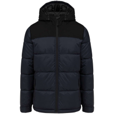 KARIBAN KA6163 UNISEX BI-TONE PADDED JACKET WITH HOOD 2XL férfi kabát, dzseki