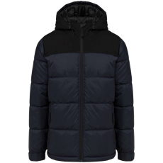 KARIBAN KA6163 UNISEX BI-TONE PADDED JACKET WITH HOOD 4XL