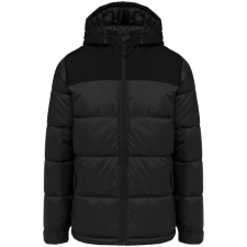 KARIBAN KA6163 UNISEX BI-TONE PADDED JACKET WITH HOOD L férfi kabát, dzseki