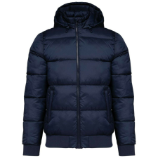 KARIBAN KA6166 UNISEX RECYCLED RIPSTOP JACKET WITH HOOD L férfi kabát, dzseki
