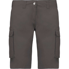 KARIBAN KA756 LADIES' LIGHTWEIGHT MULTIPOCKET BERMUDA SHORTS 34